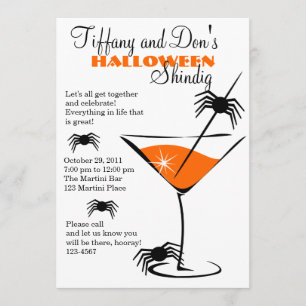 Halloween Martini Shindig! Kaart