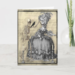 Halloween Masquerade Ball Kaart