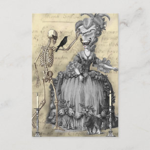 Halloween Masquerade Ball RSVP Kaartje