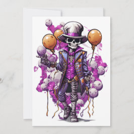 Halloween Masquerade Spooky kostuums Falloween Kaart