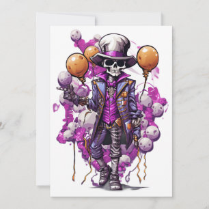 Halloween Masquerade Spooky kostuums Falloween Kaart