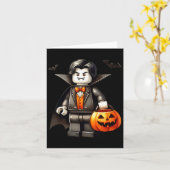 Halloween Master Builder Vampire Kinder Gebouw Blo Kaart (Gele Bloem)