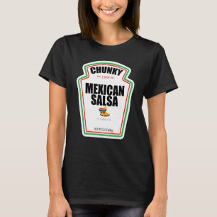Halloween Matching Costume Chunky Mexican Salsa Bo T-shirt