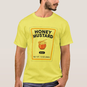 Halloween Matching Costume Honey Mustard Bottle La T-shirt
