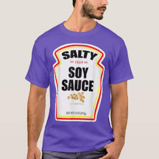 Halloween Matching Costume Salty Soy Sauce Bottle T-shirt