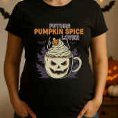 Halloween Maternity Future Pumpkin Spice Lover T-shirt
