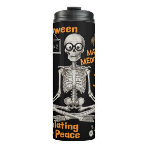 HALLOWEEN MATHISCHE MEDITATIE BEREKENEN INNERLIJKE THERMOSBEKER