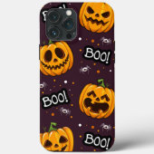 Halloween méchant coque iphone Citrouille Mate (Verso)
