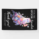 Halloween medewerker bedankt spandoek (Horizontaal)