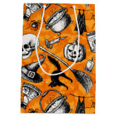 Halloween Medium Cadeauzakje (Achterkant)