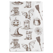 Halloween Medium Cadeauzakje (Achterkant)