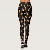 Halloween Mega Candy Corn Pattern Leggings (Achterkant)