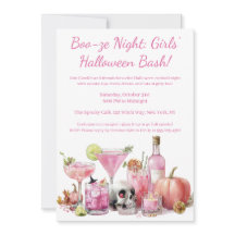 Halloween Meidenavond | Roze Cocktailparty
