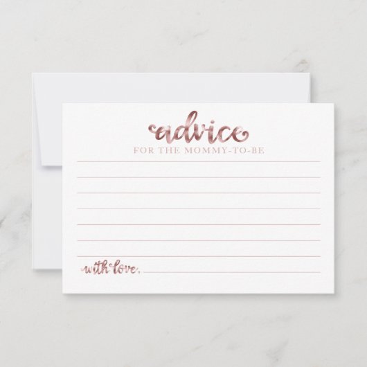 Halloween Meisje Baby shower Advies Kaarten (Voorkant)