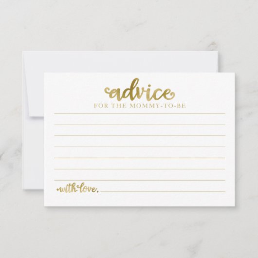 Halloween Meisje Baby shower Advies Kaarten (Voorkant)