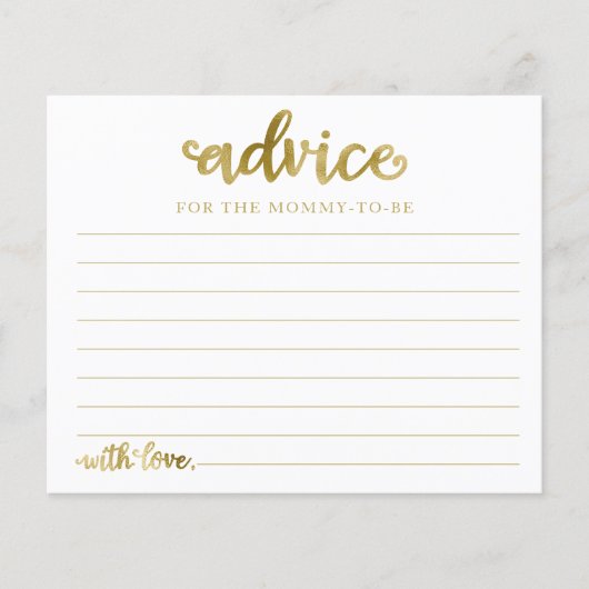 Halloween Meisje Baby shower Advies Kaarten (Voorkant)