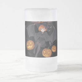 Halloween meisje matglas bierpul