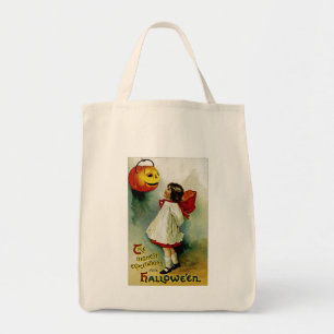 Halloween-meisje Tote Bag