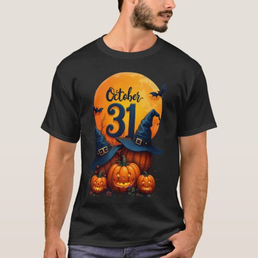 halloween mens tshirts matching modern spooky seas (Devant)