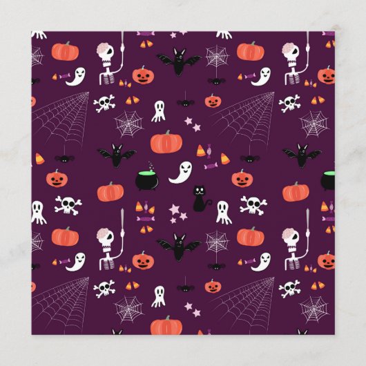 Halloween Menu (Voorkant)