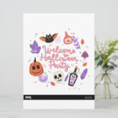 Halloween menus (Debout devant)