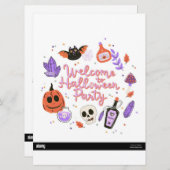 Halloween menus (Devant / Derrière)