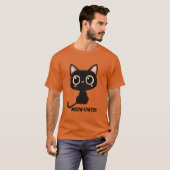 Halloween Meow T-shirt (Voorkant volledig)