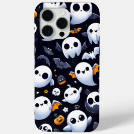 Halloween met leuke geest iPhone 15 pro max hoesje