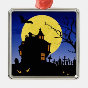 Halloween Metalen Ornament