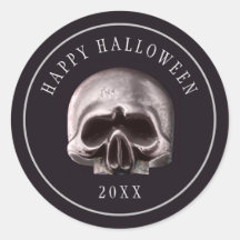 Halloween Metalen Schedel Custom