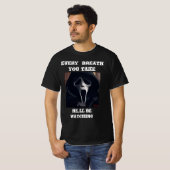 Halloween, michael myers, aangepaste, t - shirts,  t-shirt (Voorkant volledig)