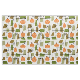 Halloween Mid Century Modern Stof