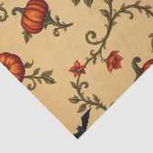 Halloween Middeleeuws Frans patroon Tissuepapier (Detail)