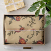 Halloween Middeleeuws Frans patroon Tissuepapier (Geschenk)