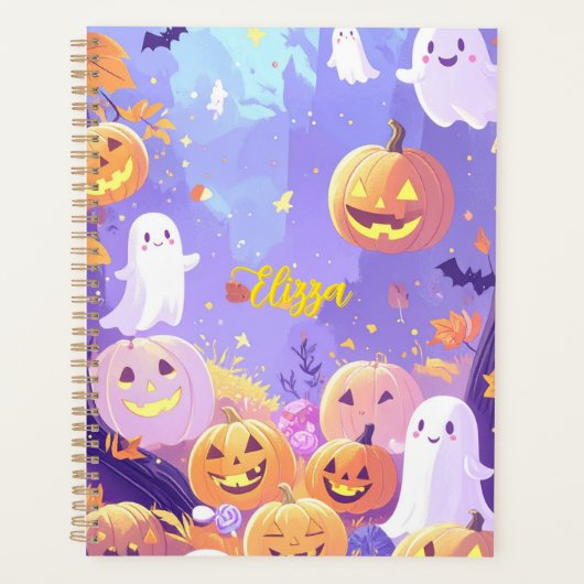 Halloween mignonne personnalisable (Devant)