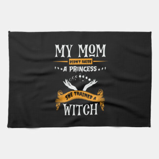 Halloween Mijn moeder heeft een Witch Birthday opg Theedoek