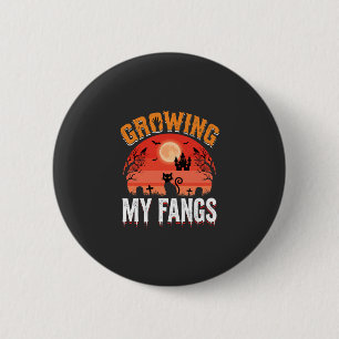 Halloween Mijn Slagtanden Laten Groeien Geheime Ka Ronde Button 5,7 Cm