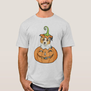 Halloween Miniature American Shepherd T-shirt