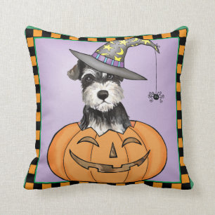 Halloween Miniature Schnauzer Kussen