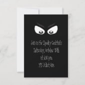 Halloween Minimalistisch Cute Whimsical Geest Ogen Kaart (Voorkant)