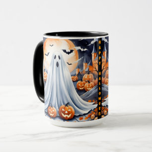 Halloween Modern Pumpkin Autumn Collectie Mok