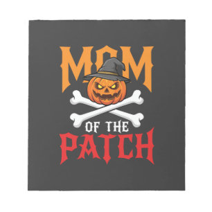 Halloween Moeder van de Patch Pompoen Heks Notitieblok