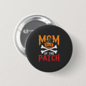 Halloween Moeder van de Patch Pompoen Heks Ronde Button 5,7 Cm (Voorkant /achterkant)