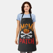 Halloween Moeder van de Patch Pompoen Heks Schort (Gedragen)