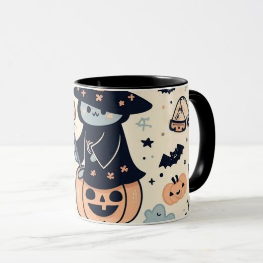 halloween mok (Voorkant rechts)