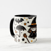 halloween mok (Voorkant links)