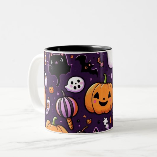 halloween mok (Voorkant links)