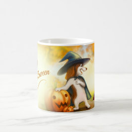 Halloween mok met schattige dieren
