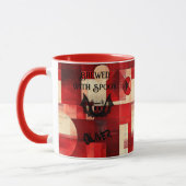 Halloween Mok - Spooky Bat gebrouwen met Spook (Links)