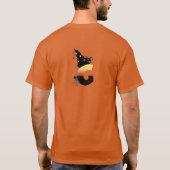 Halloween Monogram Letter G T-shirt (Achterkant)